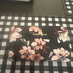 Nanette Lepore Black Floral Wallet